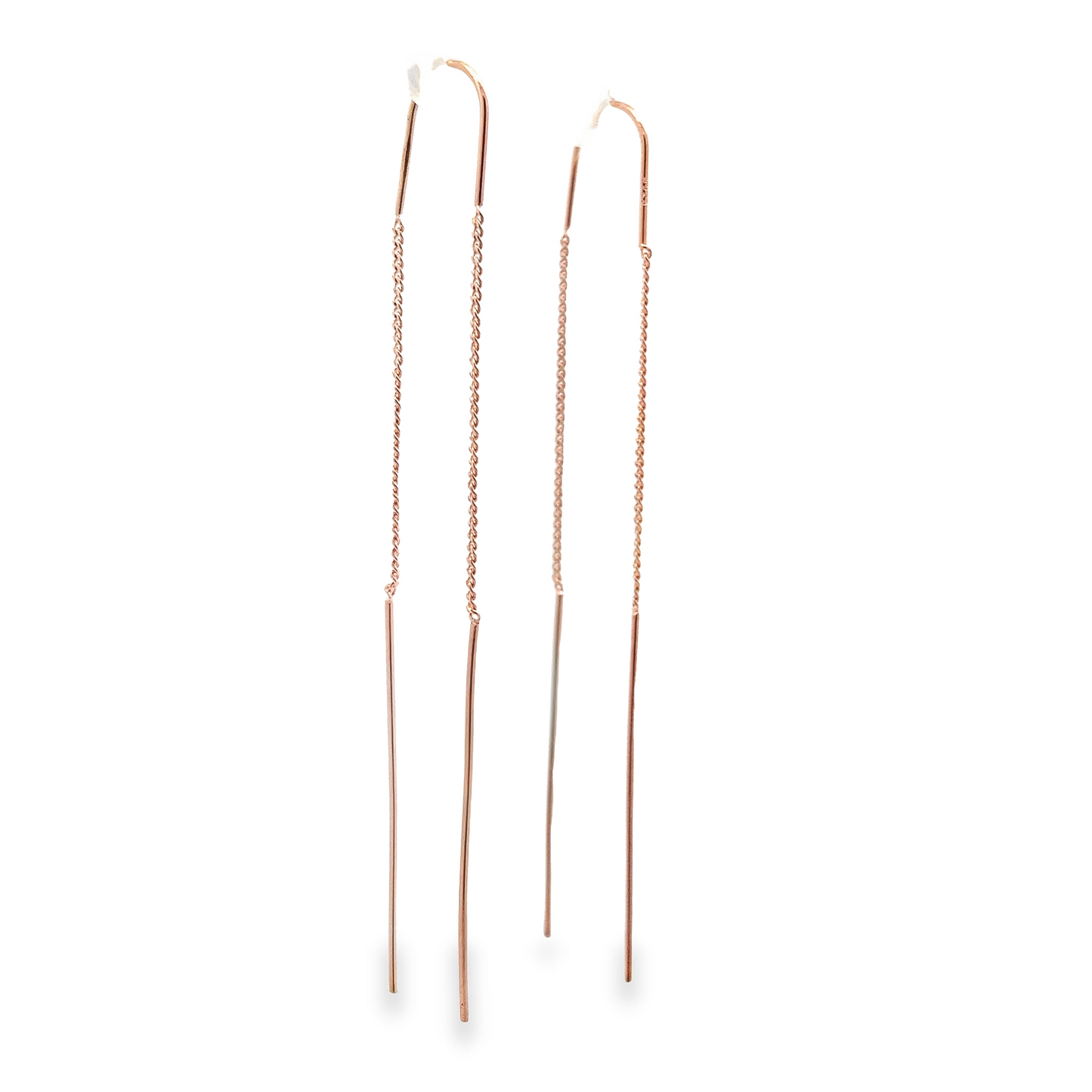 S925 Silver Drop Earrings with Light Point