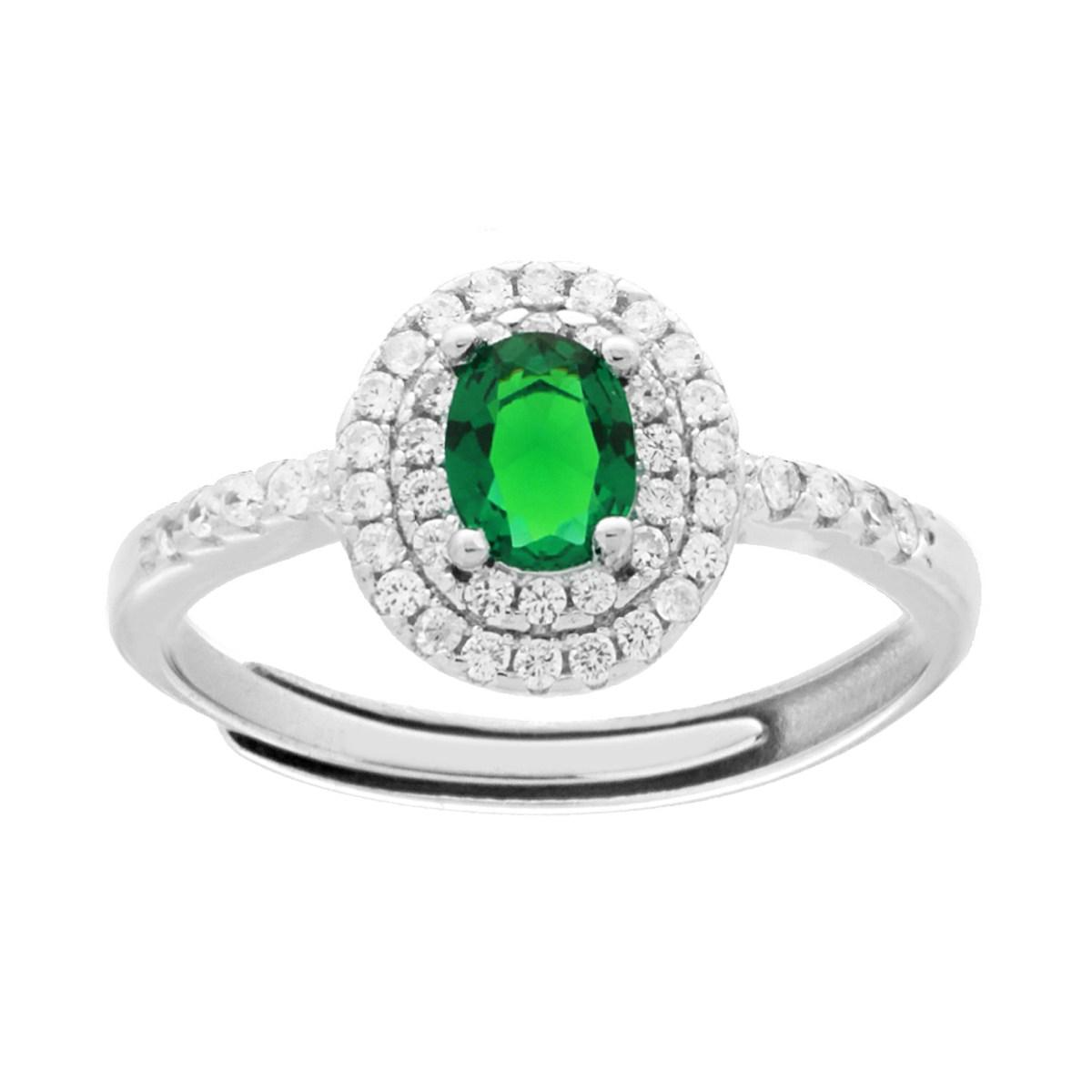 Anello Ovale Stondato Small Kate, in Argento S925