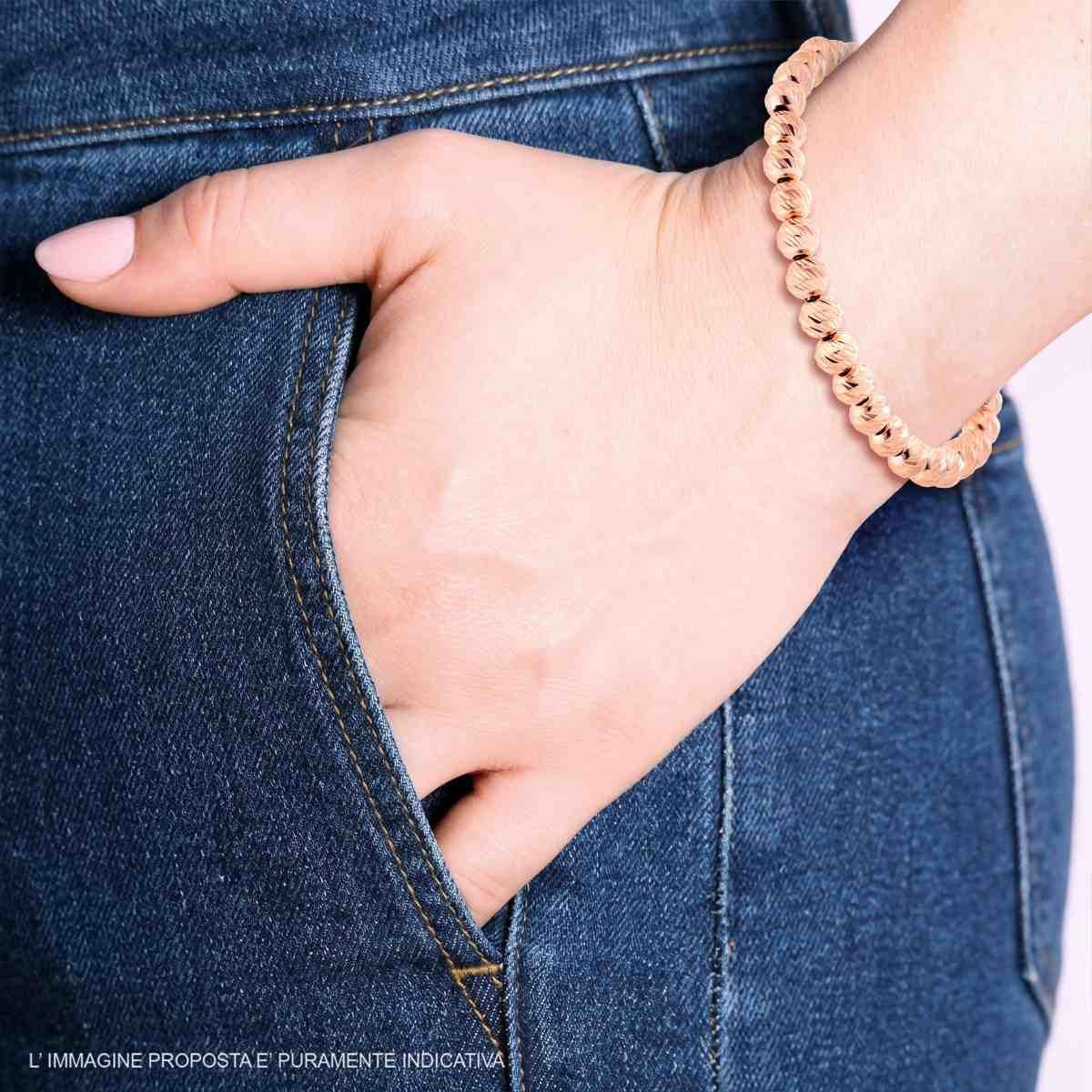 Smooth Ball Bracelet in 925 Silver