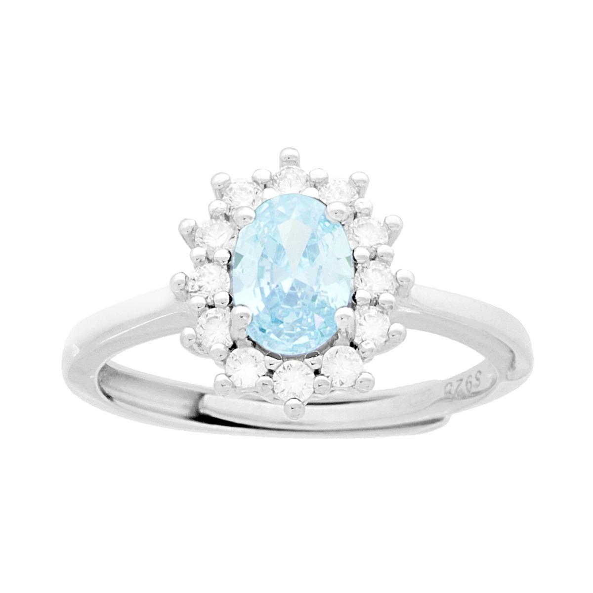 Anello Kate Acquamarina Standard , in ARGENTO S925