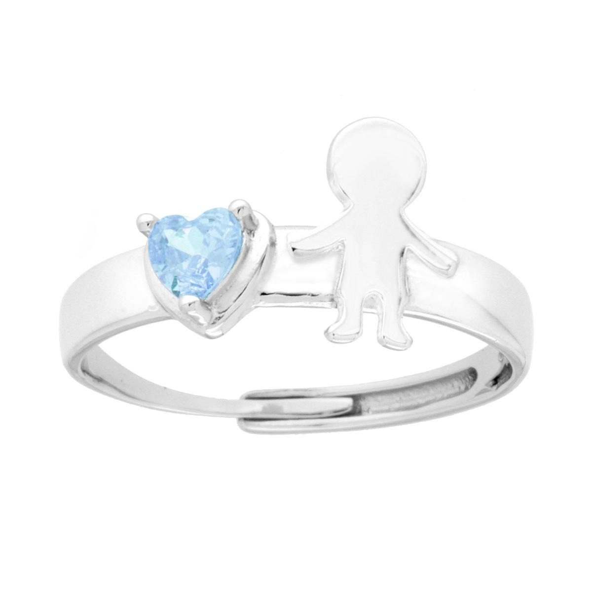 Anello con Bombo o Bimba, Argento s925