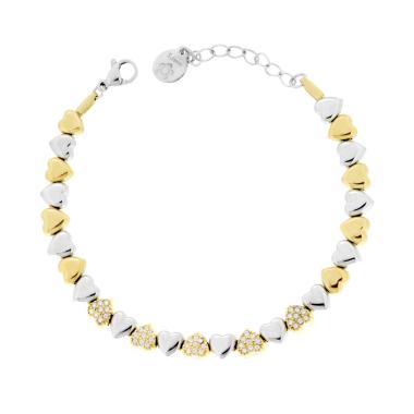 3mm Pink Tennis Bracelet, in S925 Silver