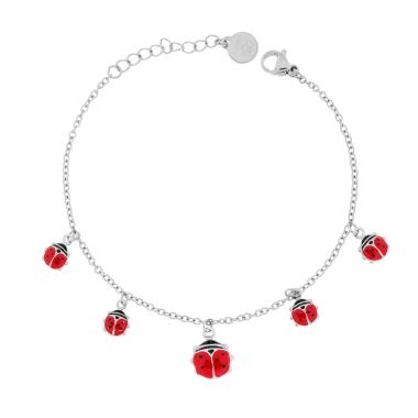 3mm Pink Tennis Bracelet, in S925 Silver