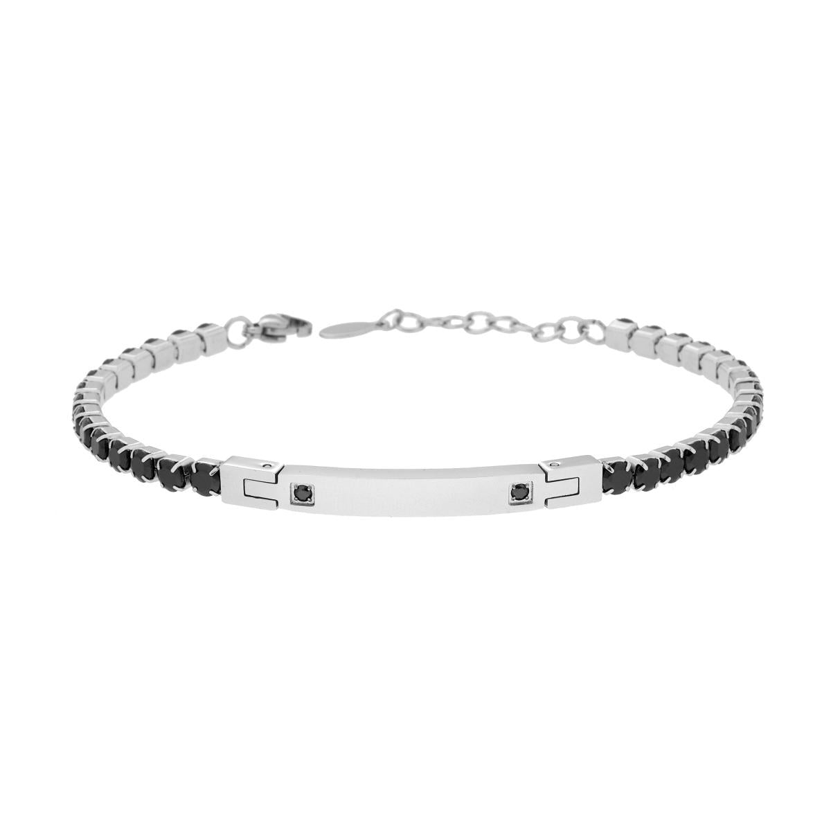 3mm Pink Tennis Bracelet, in S925 Silver