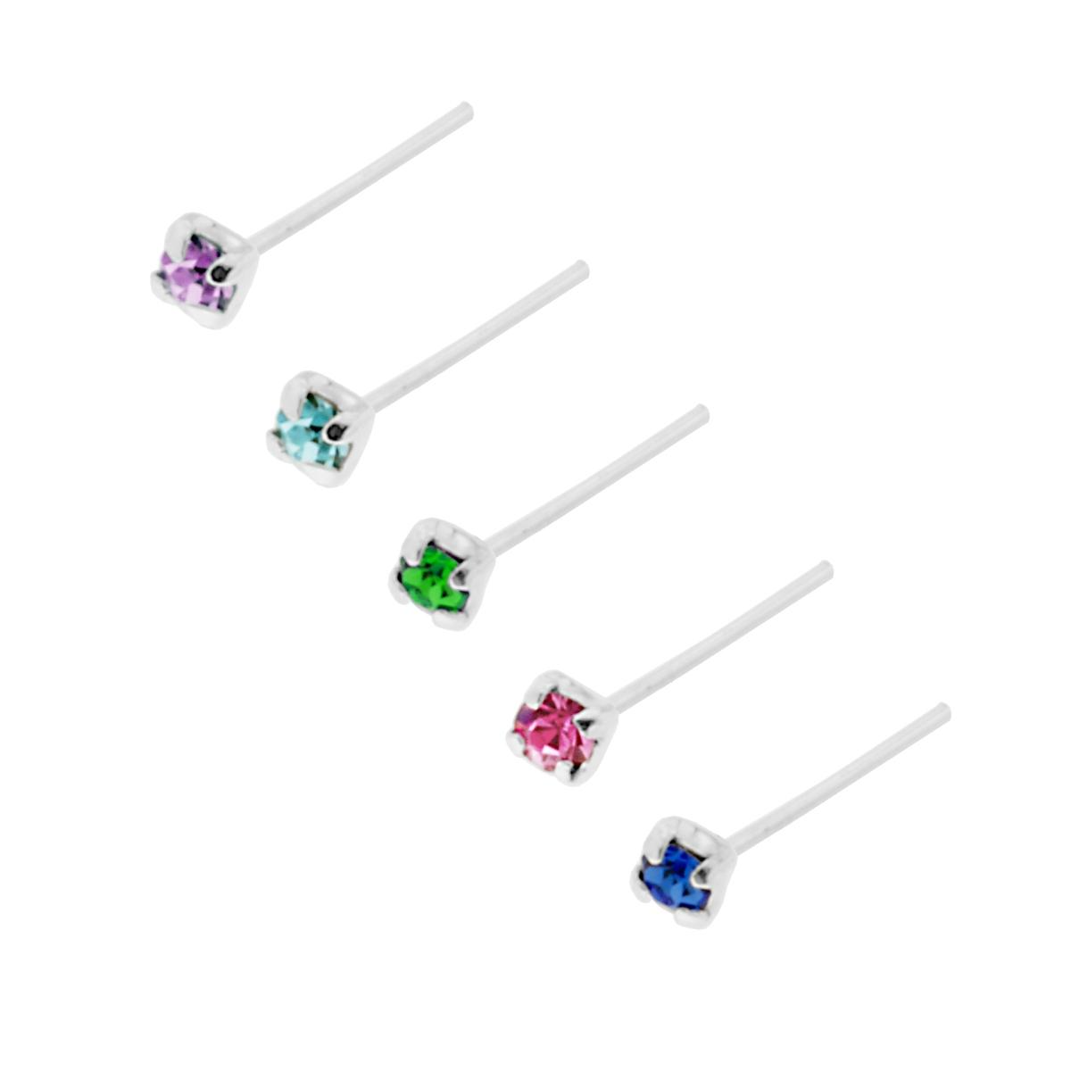 Green Teardrop Flower Earrings - S925 Silver