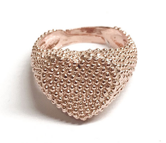 Dotted Chevalier Ring – 925 Silver Unisex Adjustable