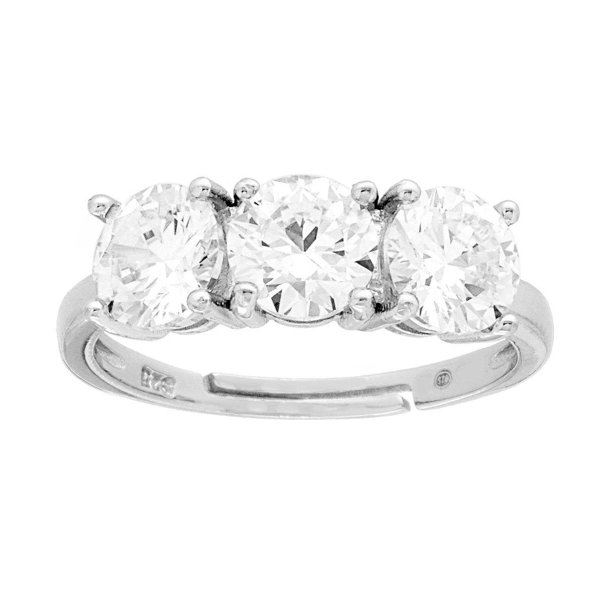 Anello Trilogy Classico, in ARGENTO S925