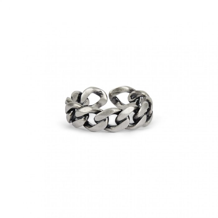 Anello Grumette in Argento 925 Brunito