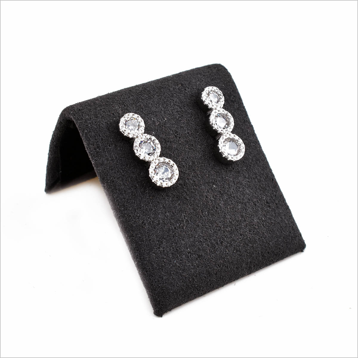 Orecchini Trilogy Round, Argento S925