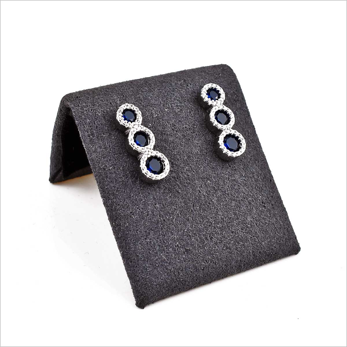 Orecchini Trilogy Round, Argento S925