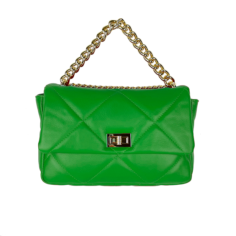 Borsa Piccola in Pelle a mano e con tracolla - diversi colori