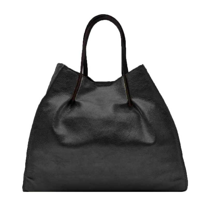 Borsa Shopping in Pelle - diversi colori