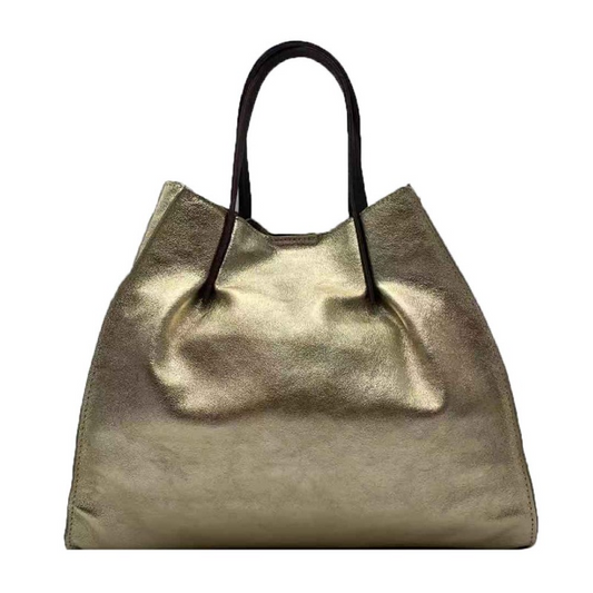 Leather Shopping Bag - different colors