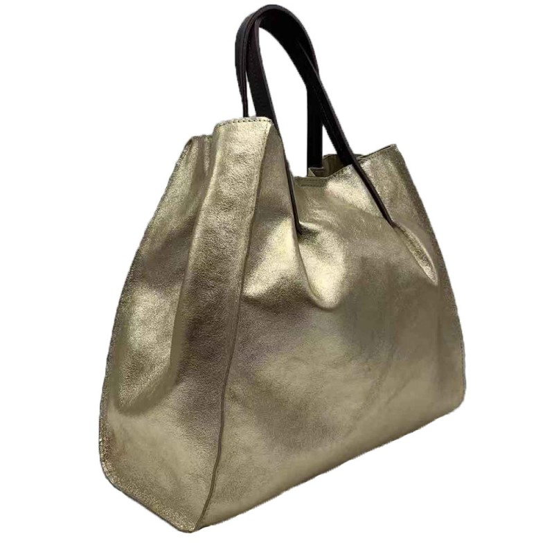 Borsa Shopping in Pelle - diversi colori