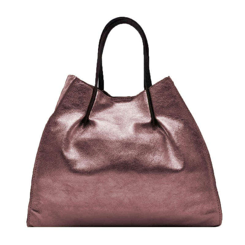 Borsa Shopping in Pelle - diversi colori