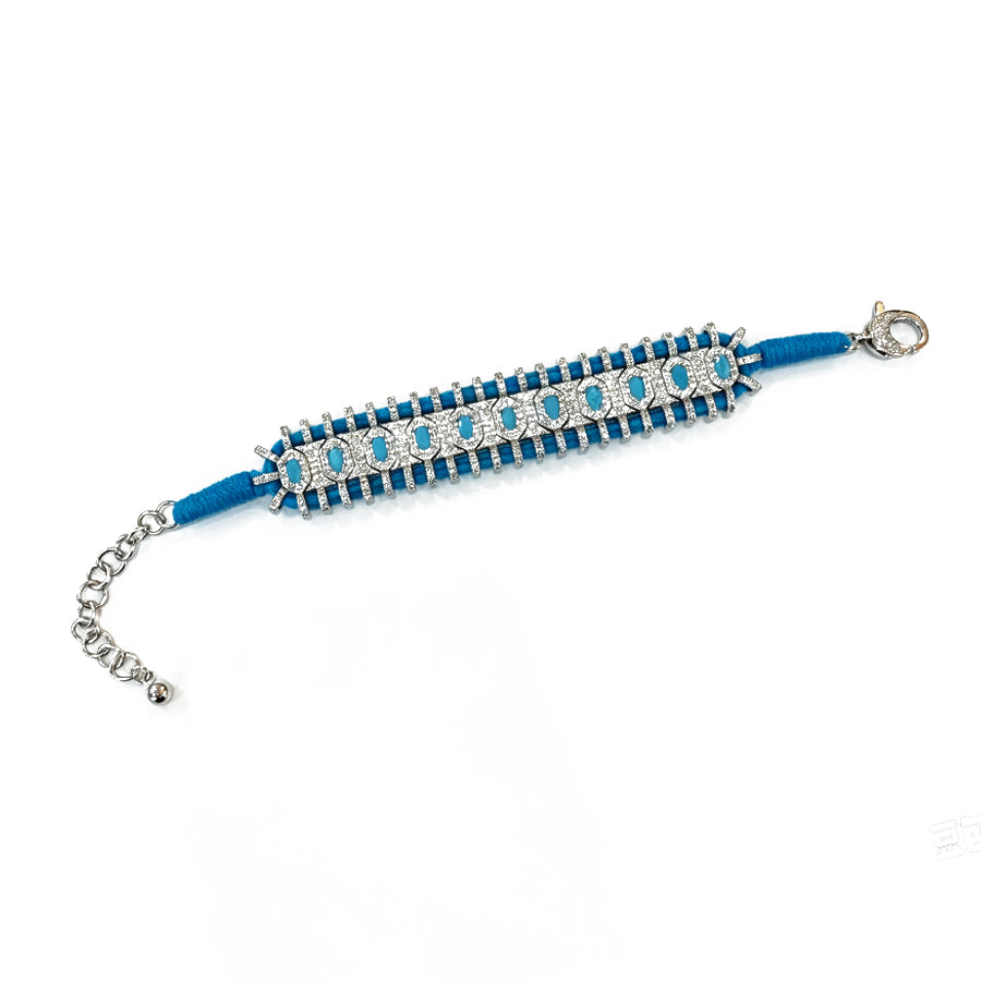 3mm Pink Tennis Bracelet, in S925 Silver