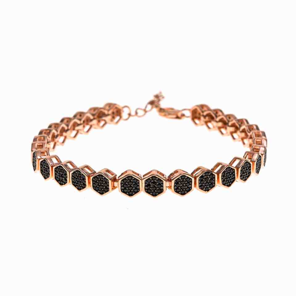 Tennis Choker Necklace, 2.3mm ADJUSTABLE Degradè, 925 Silver with Zirconia