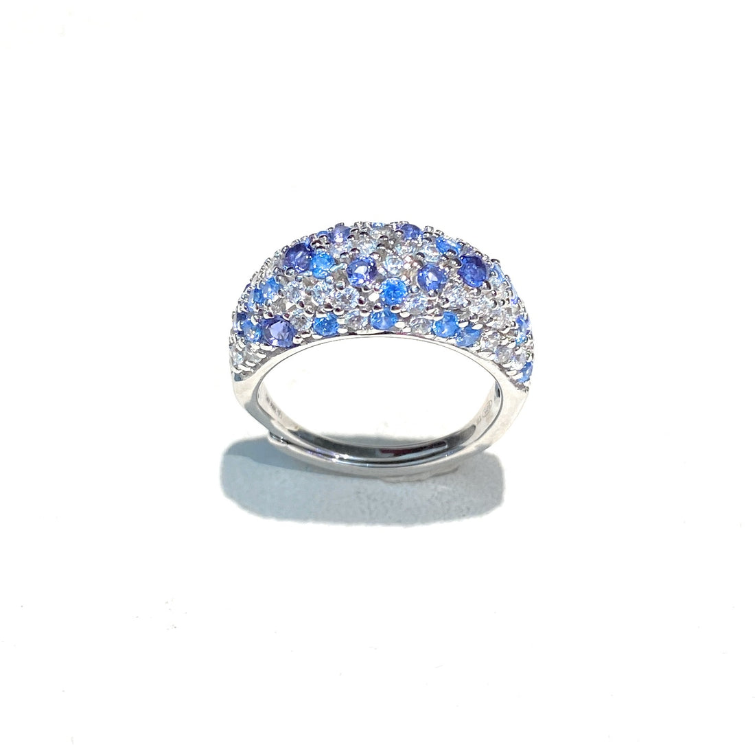 Anello Con Zirconi Multicolor - in Argento 925