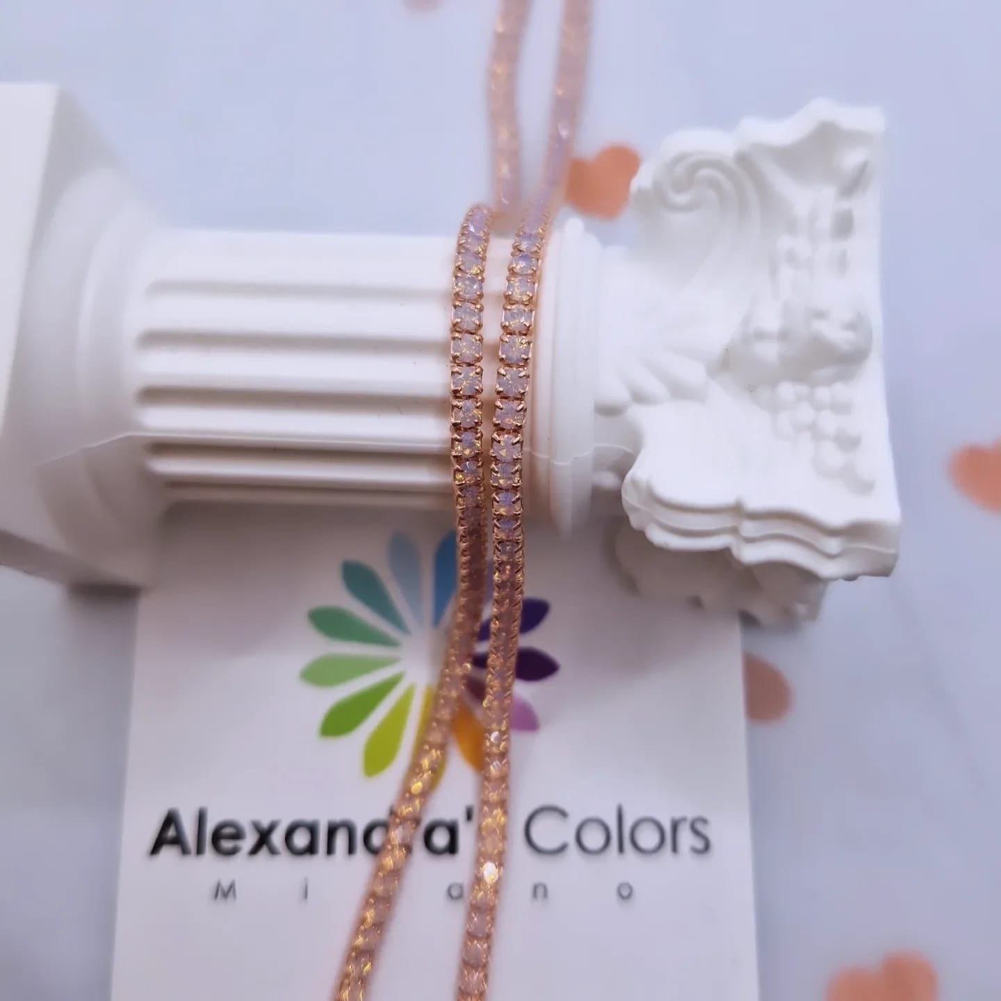 Bracelets Tennis en Argent 925 et Or avec Zircons 3mm - Bijou Elégant
