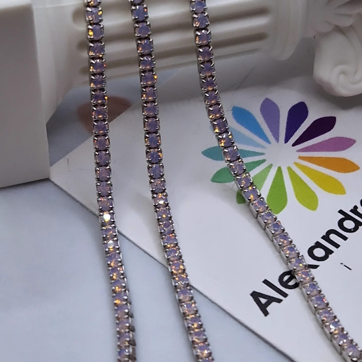 Bracelets Tennis en Argent 925 et Or avec Zircons 3mm - Bijou Elégant