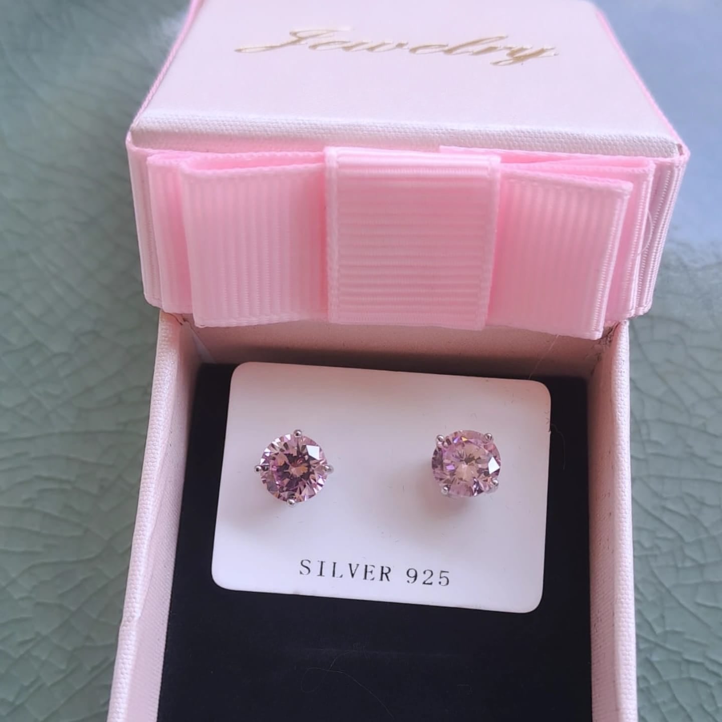Orecchini Punto Luce COLOR 6mm, Produzione Esclusiva, Argento 925
