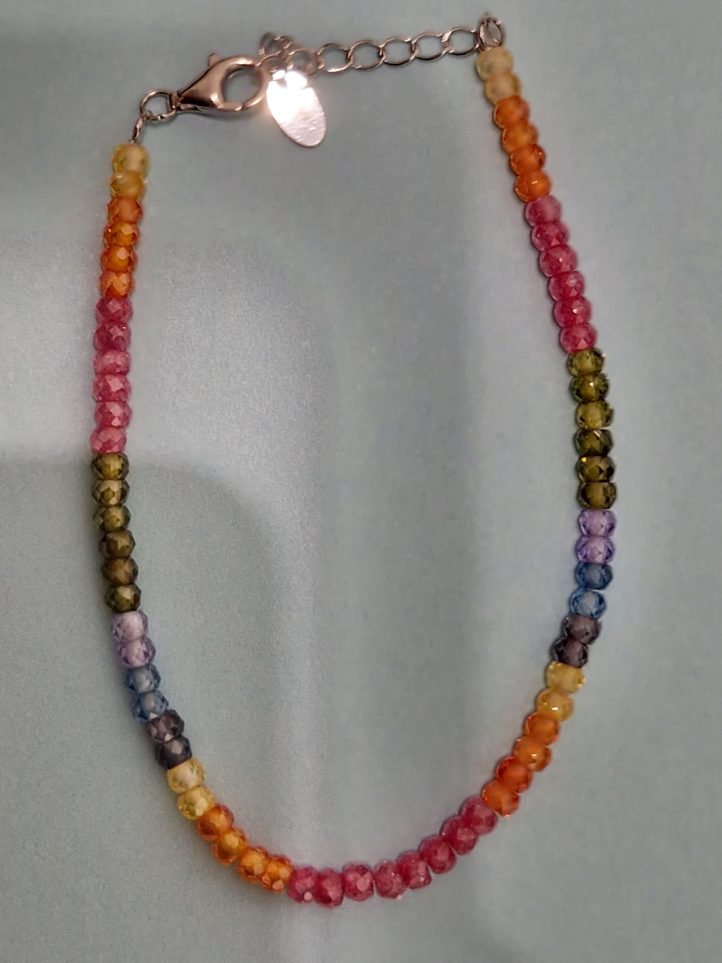 Bracciali in Zirconi 3mm, in Argento S925