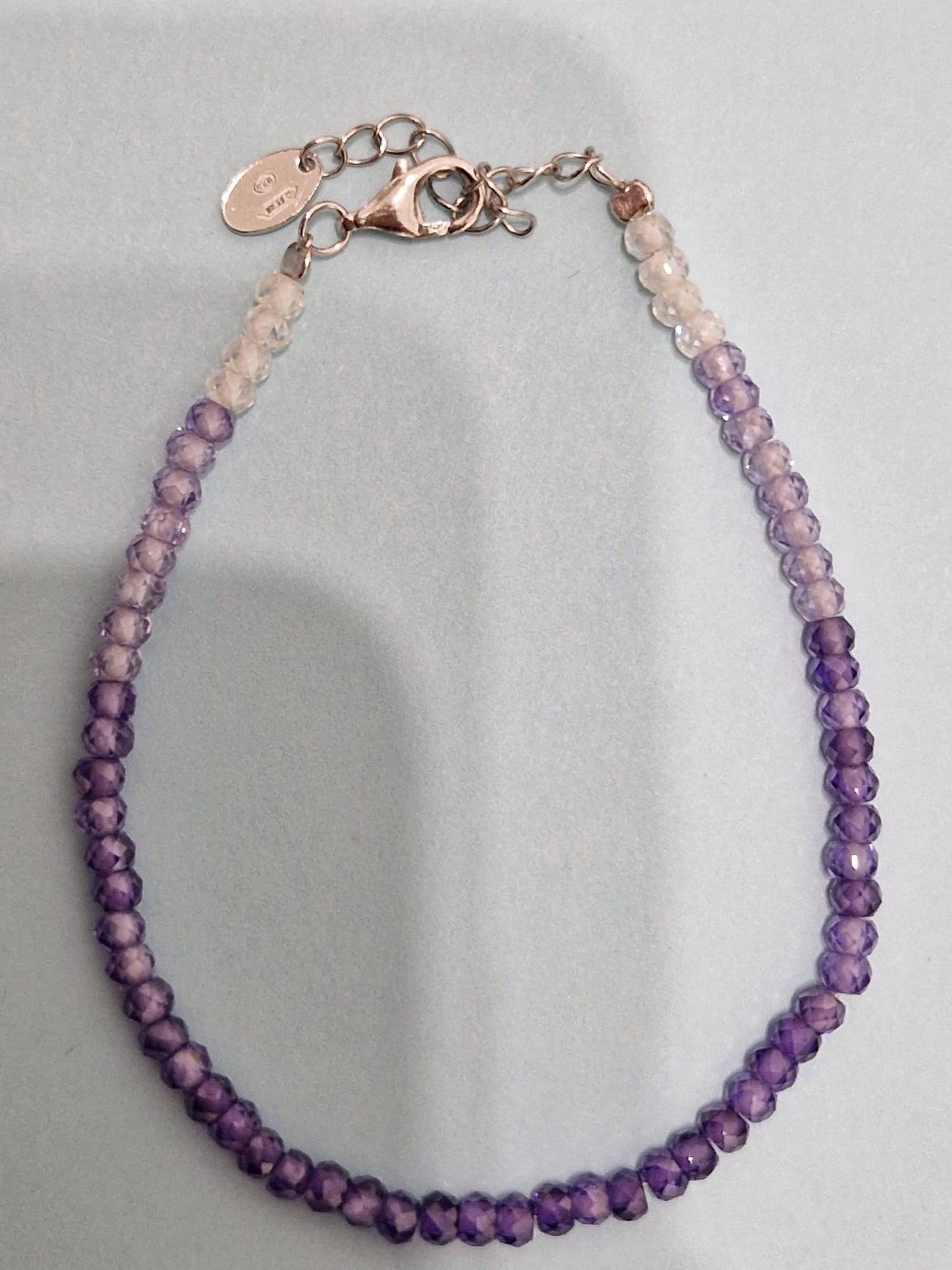 Bracciali in Zirconi 3mm, in Argento S925