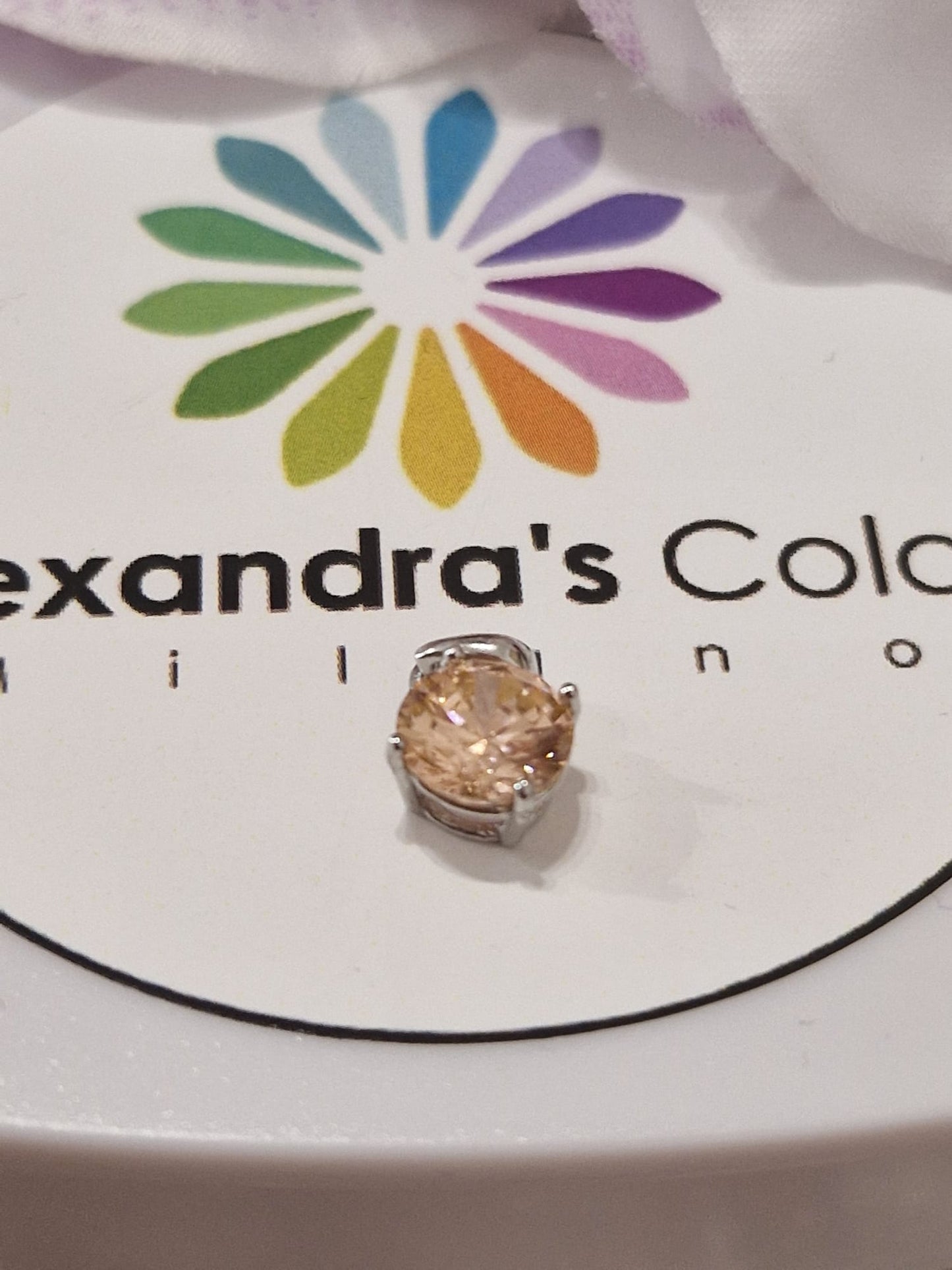 Round Cross Necklace – in 925 Silver