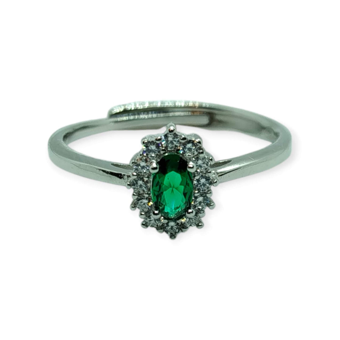 Micro Kate Rings with Precious Stones, S925 Silver