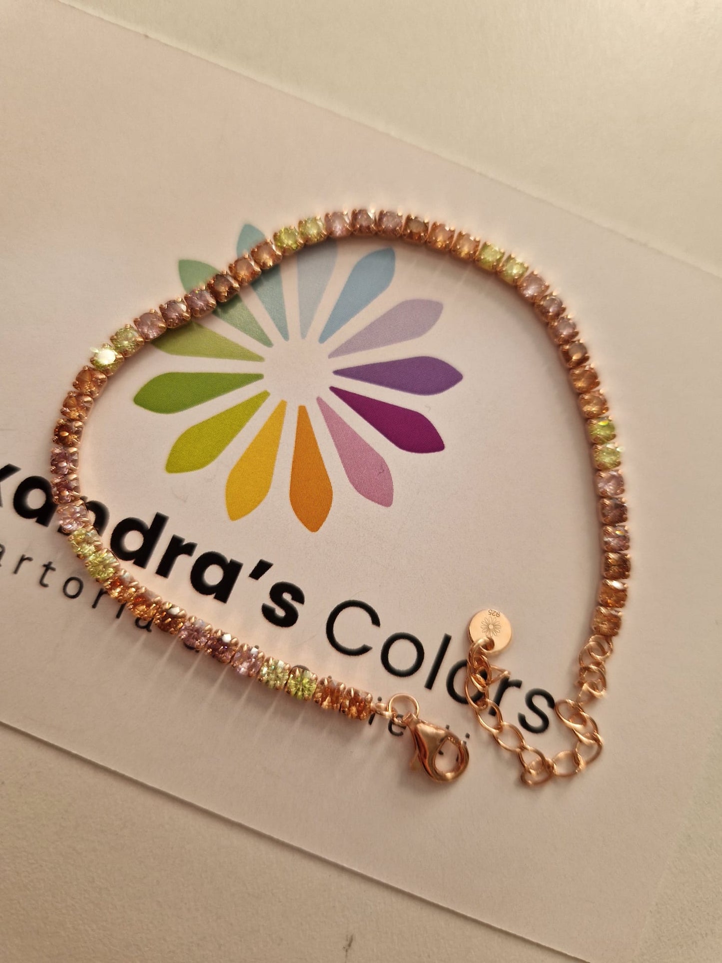 Bracciale Tennis 3mm, morbido, Argento s925