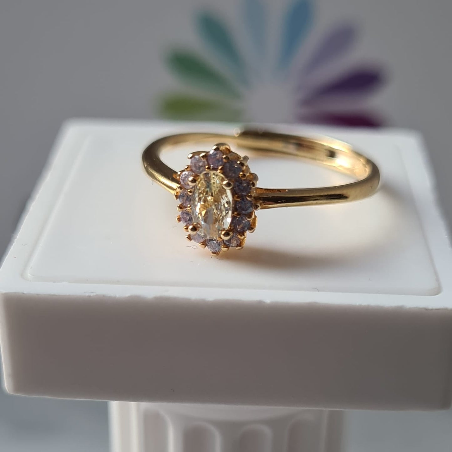 Anelli Micro kate Gialli, Argento S925