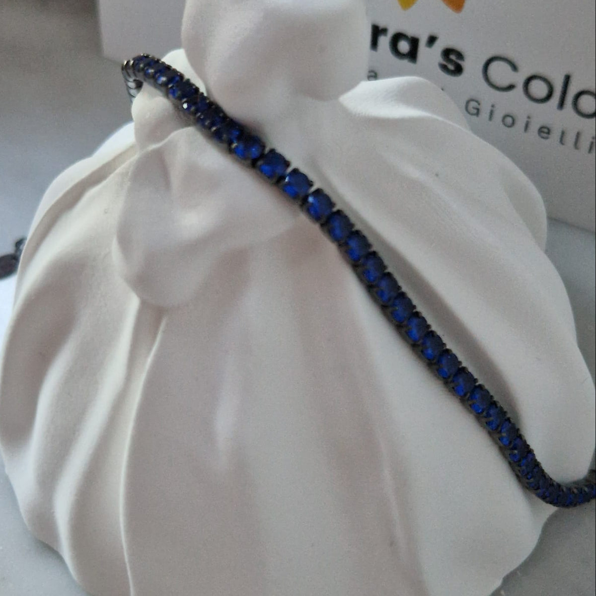 Harlequin Tennis Bracelet - EXCLUSIVE, in S925 Silver