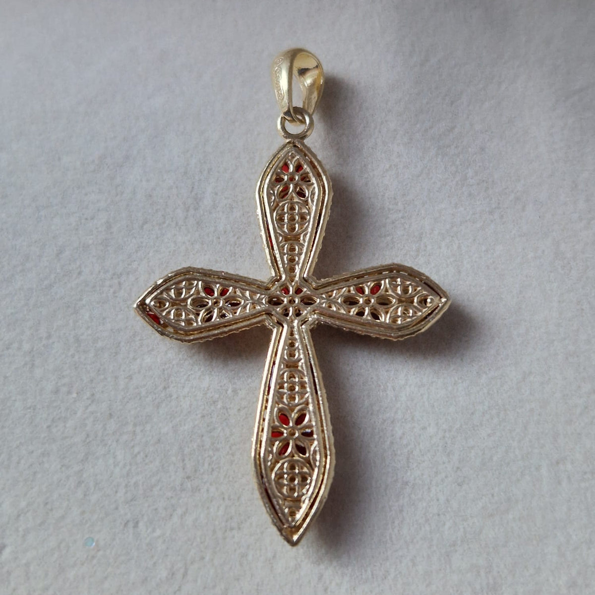 925 Silver Filigree Pendant Necklace