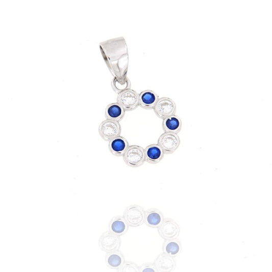 Ciondolo Ghirlanda, diversi colori – in Argento 925