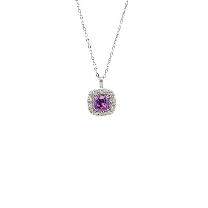 Collane Kate Quadrato, Luxury in Argento S925