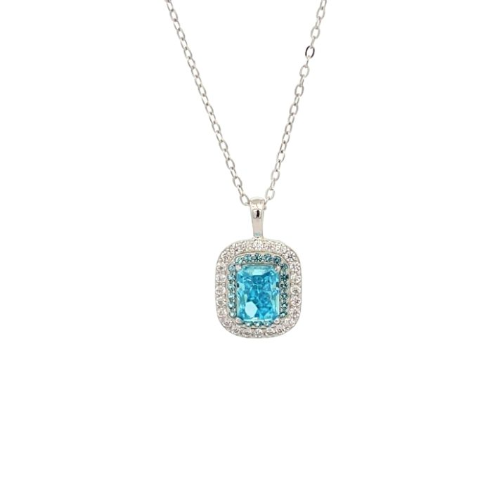 Collane Kate Rettangolo, Luxury in Argento S925