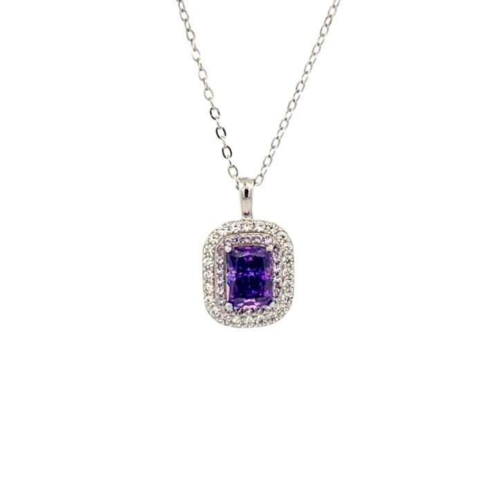 Collane Kate Rettangolo, Luxury in Argento S925