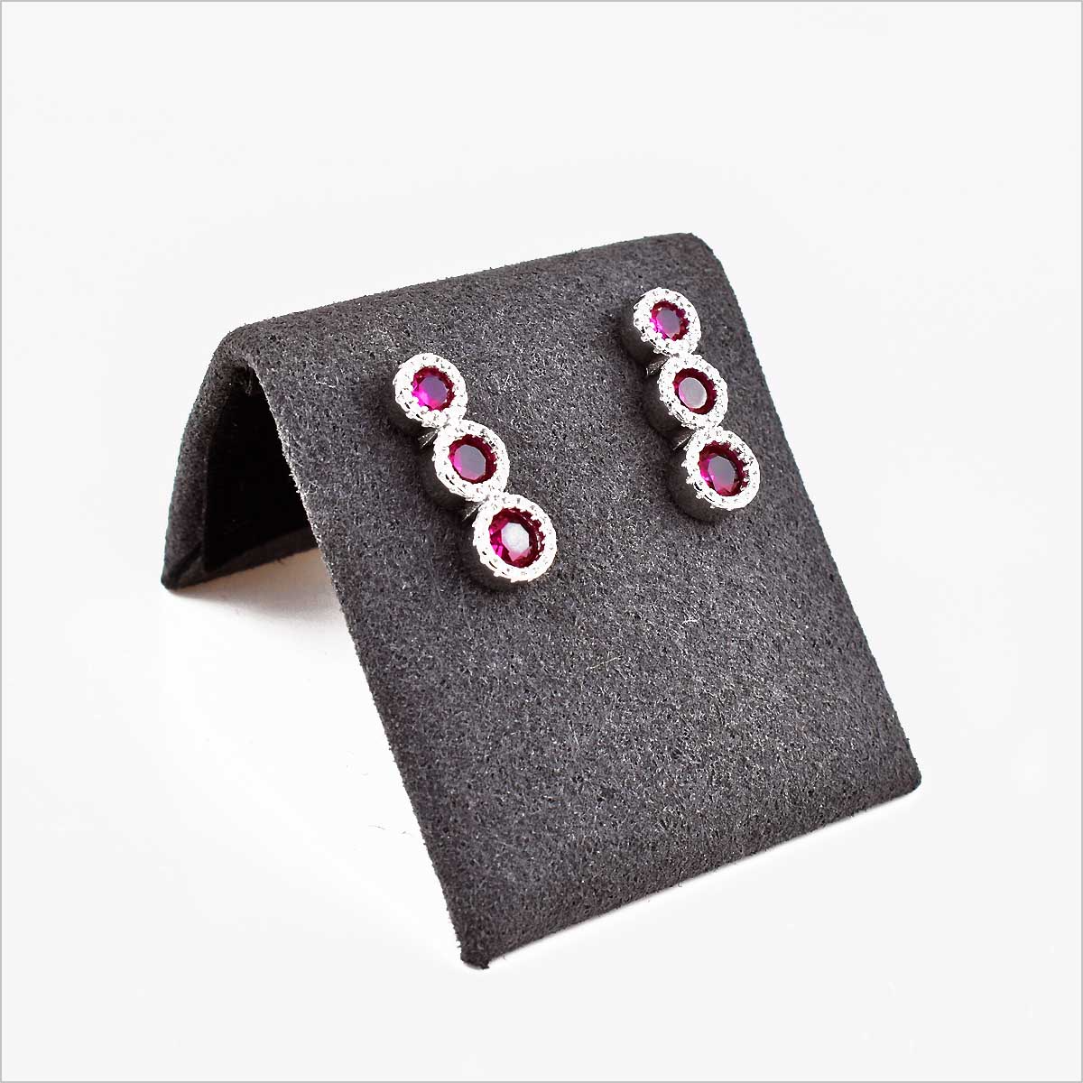 Orecchini Trilogy Round, Argento S925