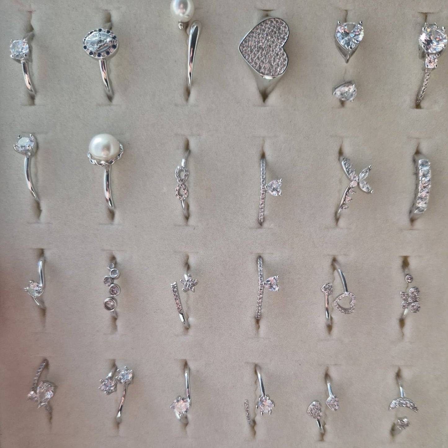 Placchetta Anelli Varie Forme Per le Dirette Live, SOTTO COSTO