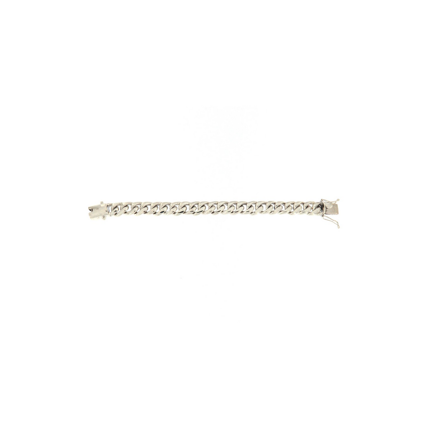 Bracciale a catena in argento da 11 mm.