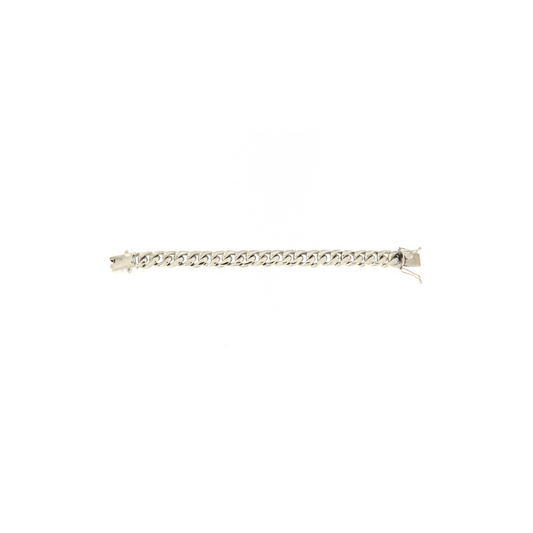 Bracciale a catena in argento da 11 mm.