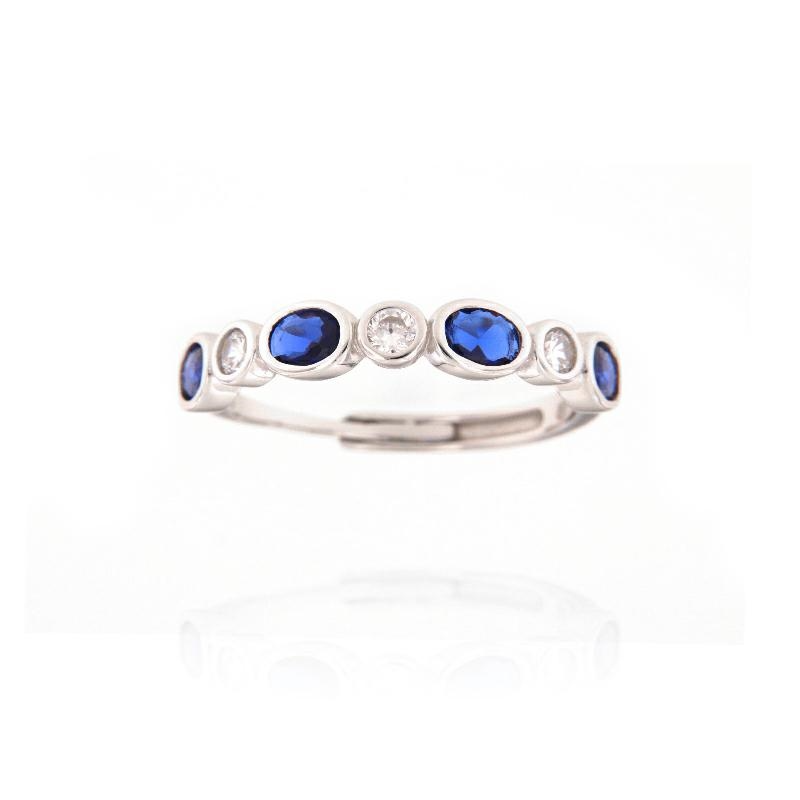 Degradè Veretta Ring, in S925 Silver