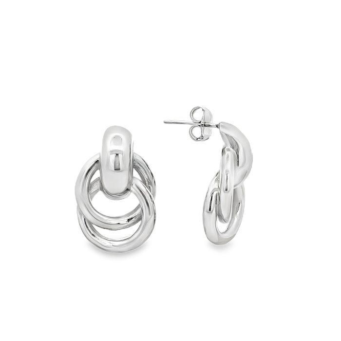 Orecchini Catena Grande, Argento S925
