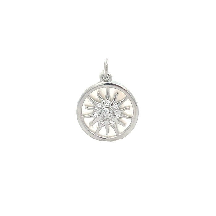 Ruby Light Point Pendant, in S925 Silver