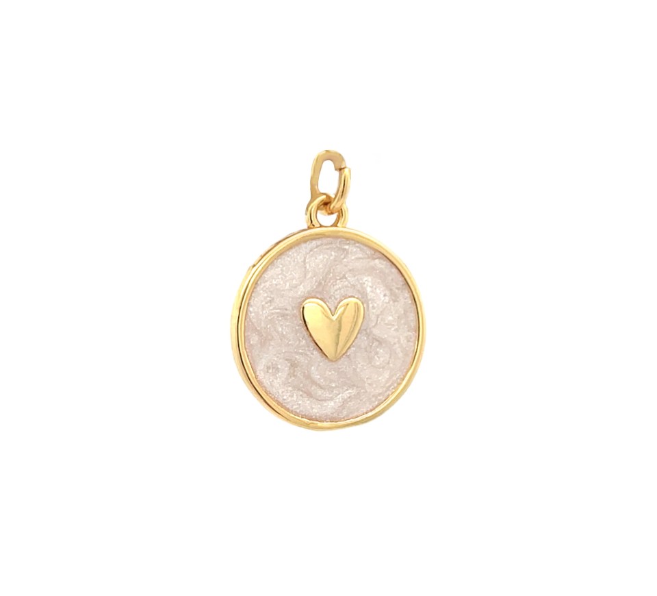 Round Zircon Cross Pendant, many Colors, Sterling Silver s925