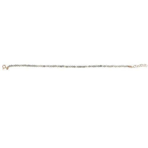 Braccialetto Pietre 1mm, Argento S925