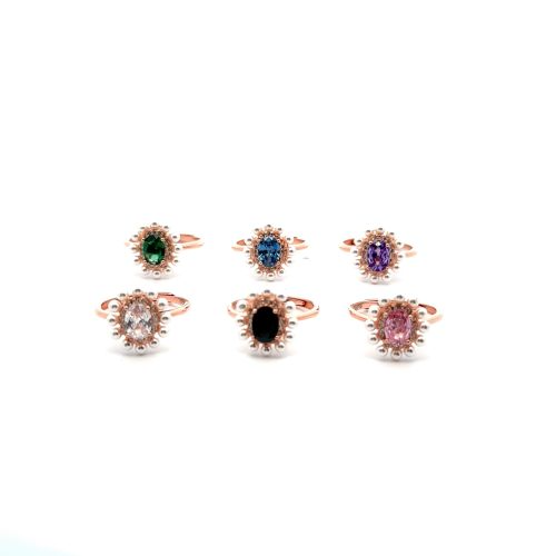 Elegant 925 Silver Jewelry with Zircon and Pearls