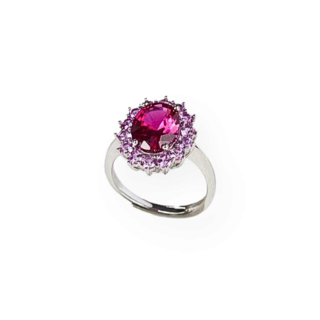 Anello Kate Grande Degradè, in Argento 925