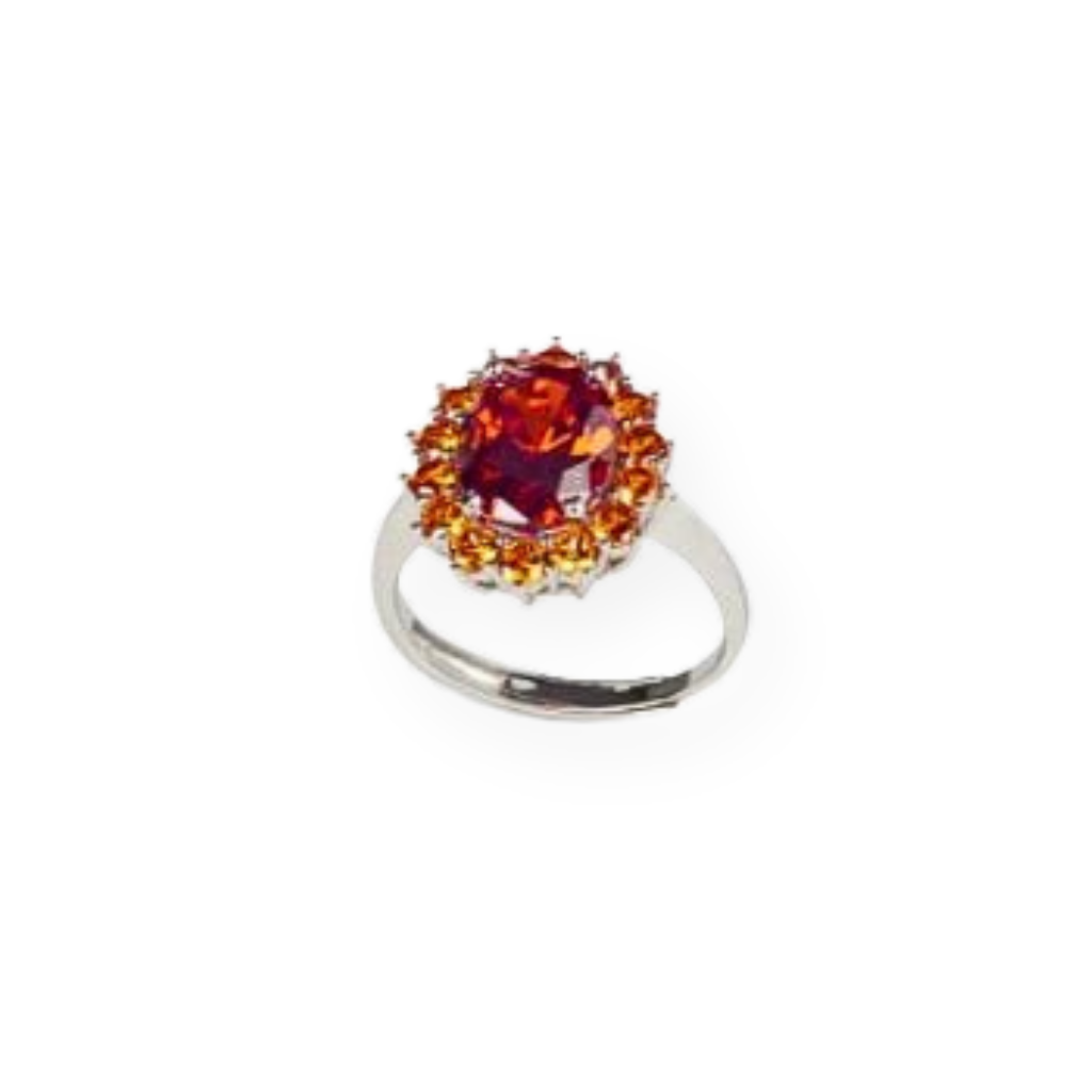 Anello Kate Grande Degradè, in Argento 925