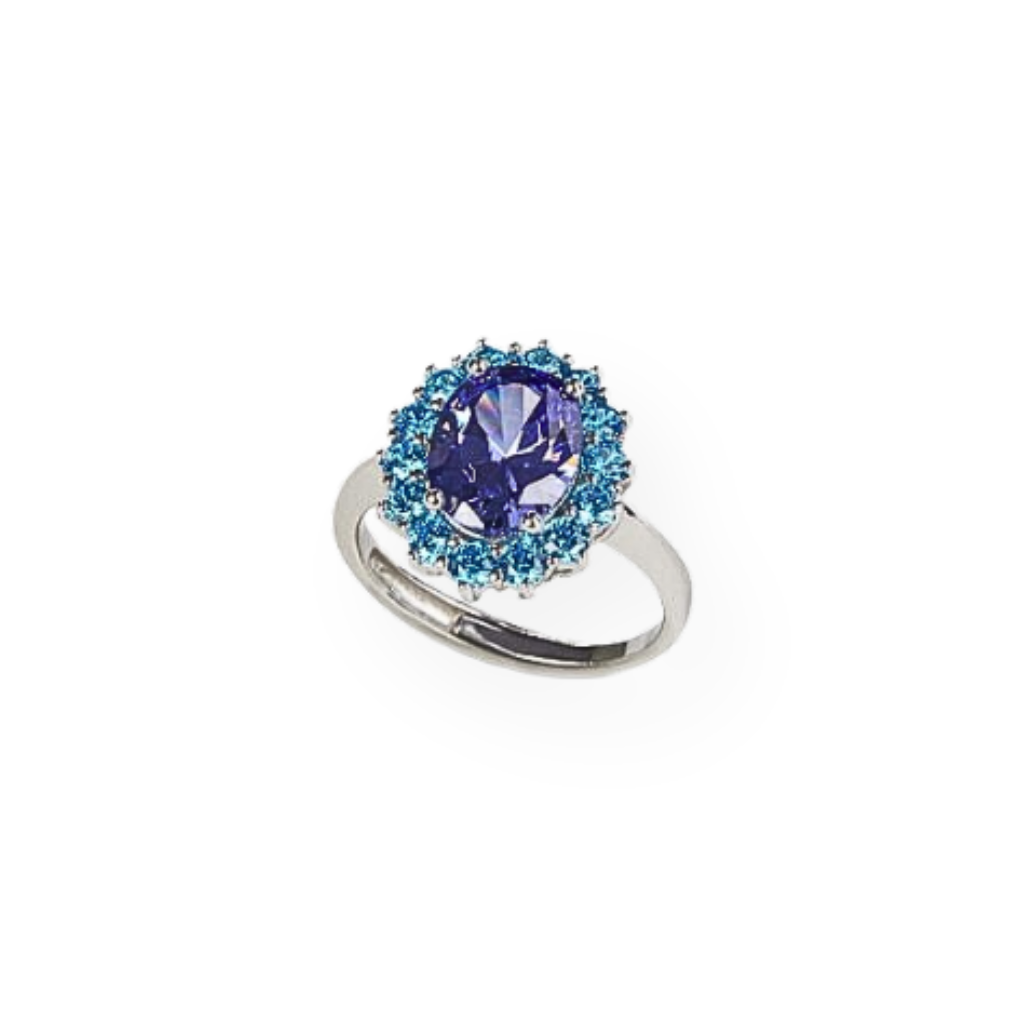 Anello Kate Grande Degradè, in Argento 925